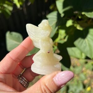 TinkerBell (1) Jade carving |  crystal